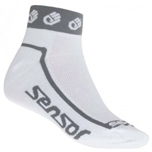 Sensor RACE LITE SMALL Kerékpáros zokni, fehér, méret 35-38
