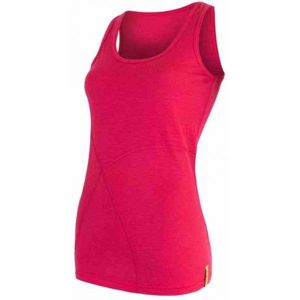 Sensor MERINO ACTIVE rózsaszín XL - Női póló