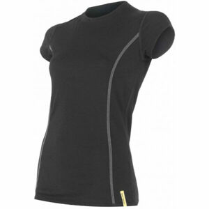 Sensor MERINO ACTIVE Női funkcionális póló, fekete, méret XL