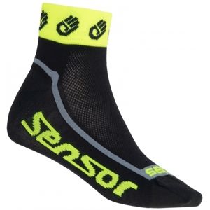 Sensor Kerékpáros zokni Kerékpáros zokni, fekete, méret 35-38
