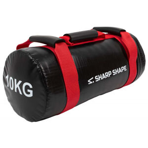 SHARP SHAPE POWER BAG 10KG Erősítő edzőzsák, fekete, veľkosť 10 kg