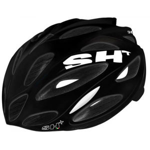 SH+ SHOT NX Kerékpáros sisak, fekete, veľkosť (55 - 60)