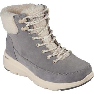 Skechers GLACIAL ULTRA - WOODLANDS Női téli cipő, szürke, méret