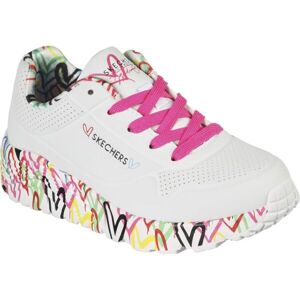 Skechers UNO LITE - LOVELY LUV Gyerek szabadidőcipő, fehér, méret 34