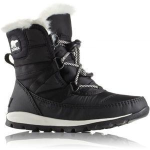 Sorel YOUTH WHITNEY  SHORT fekete 1 - Gyerek téli cipő