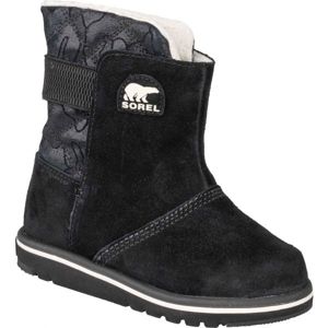 Sorel YOUTH RYLEE  CAMO fekete 12 - Gyerek téli cipő