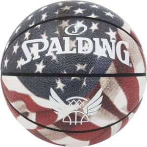 Spalding TREND STARS STRIPES Kosárlabda, fehér, méret 7