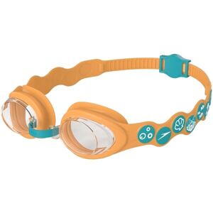 Speedo SEA SQUAD SPOT GOG IU/JU Gyerek úszószemüveg, narancssárga, méret