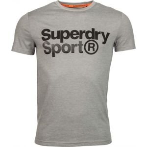 Superdry CORE SPORT GRAPHIC TEE Férfi póló, fekete, méret M