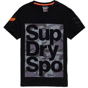 Superdry COMBAT BOXER TEE fekete XL - Férfi póló