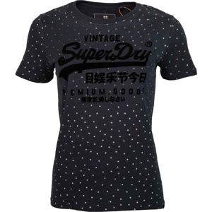 Superdry NAVY SHIMMER sötétszürke 12 - Női póló