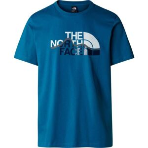The North Face MOUNTAIN Férfi póló, kék, méret