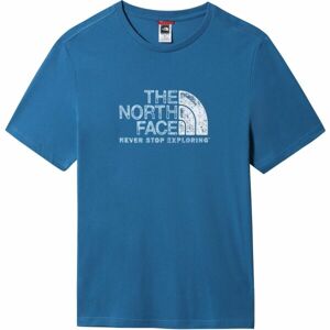 The North Face M S/S RUST 2 TEE Férfi rövid ujjú póló, kék, méret