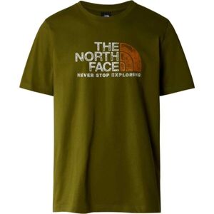 The North Face RUST Férfi póló, khaki, méret