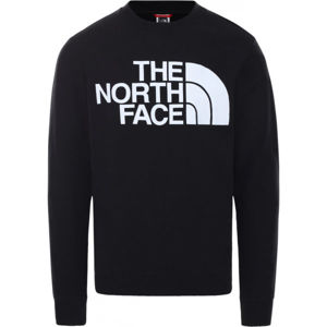 The North Face M STANDARD CREW fekete S - Férfi pulóver