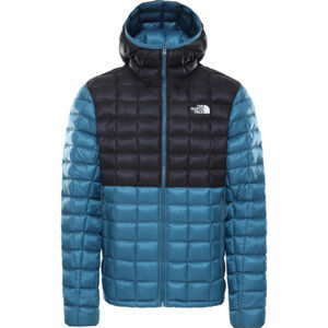 The North Face MEN´S THERMOBALL SUPER HOODIE kék S - Férfi kabát
