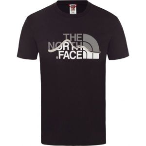 The North Face S/S MOUNT LINE TEE fekete XL - Férfi póló