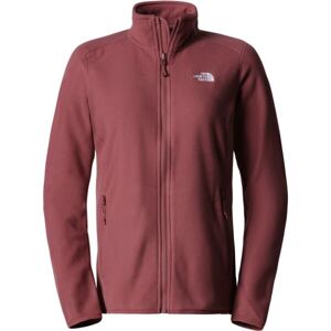 The North Face W 100 GLACIER FZ Női fleece pulóver, rózsaszín, méret S