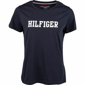 Tommy Hilfiger CN TEE SS HILFIGER Női póló, sötétkék, méret XS