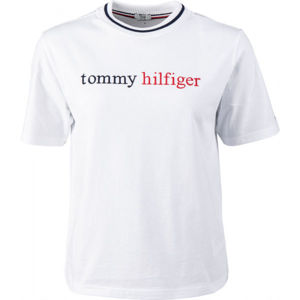 Tommy Hilfiger CN TEE SS LOGO Női póló, szürke, méret XS