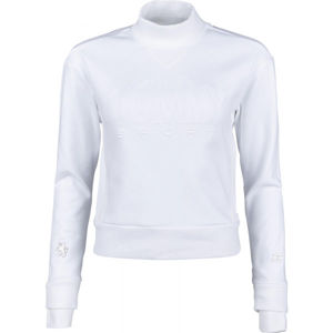Tommy Hilfiger CROPPED ARTICULATED CREW Női pulóver, fehér, méret XS