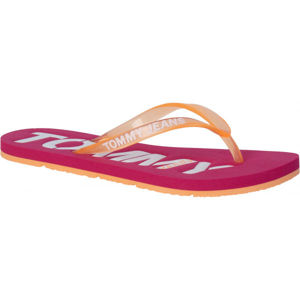 Tommy Hilfiger POP COLOR BEACH SANDAL Női flip-flop papucs, rózsaszín, méret 39