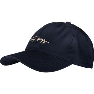 Tommy Hilfiger ICONIC SIGNATURE CAP Női baseball sapka, sötétkék, veľkosť UNI