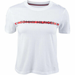 Tommy Hilfiger SS TEE Női póló, fehér, veľkosť L