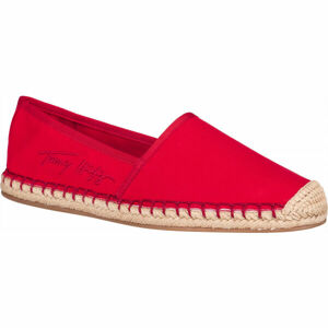 Tommy Hilfiger TH SIGNATURE ESPADRILLE Női espadrilles cipő, piros, méret 38
