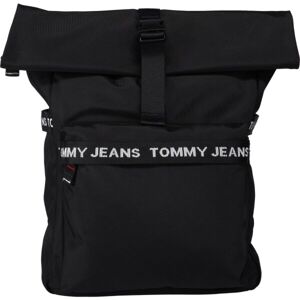 Tommy Hilfiger TJM ESSENTIAL ROLLTOP BACKPACK Városi hátizsák, fekete, méret