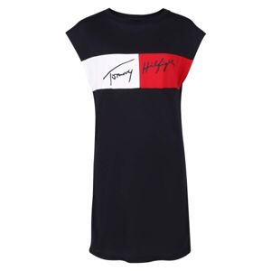 Tommy Hilfiger TRUE TOMMY 2.0-C-TANK DRESS Női ruha, sötétkék, veľkosť XS
