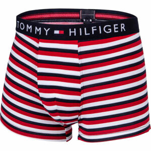 Tommy Hilfiger TRUNK PRINT Férfi boxeralsó, piros, veľkosť S