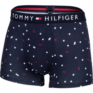 Tommy Hilfiger TRUNK PRINT Férfi boxeralsó, sötétkék, méret XL
