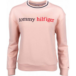 Tommy Hilfiger TRACK TOP LWK világos rózsaszín XS - Női pulóver