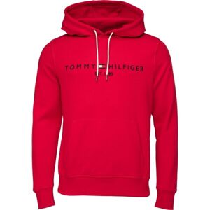 Tommy Hilfiger WCC TOMMY LOGO Férfi pulóver, piros, méret