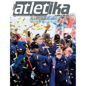 Top4Running Časopis Atletika - 3/2018 Magazin - Kék - ks