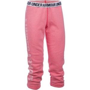 Under Armour FAVORITE FLEECE CAPRI rózsaszín XL - Női háromnegyedes nadrág