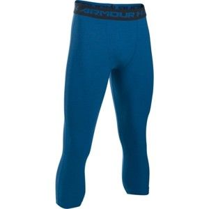 Under Armour HG ARMOUR TWIST 3/4 LEGGING kék XL - Kompressziós, 3/4-es legging férfiaknak