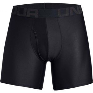 Under Armour TECH 6IN 2 PACK fekete S - Férfi boxeralsó