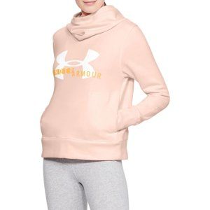 Under Armour Cotton Fleece Sportstyle Logo hoodie Kapucnis melegítő felsők - Narancs - S/M