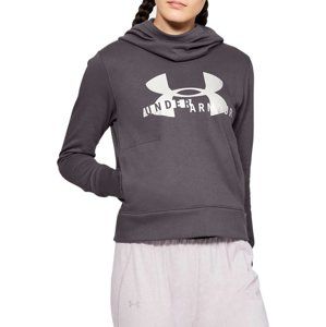 Under Armour Cotton Fleece Sportstyle Logo hoodie-Gra Kapucnis melegítő felsők - Szürke - XS