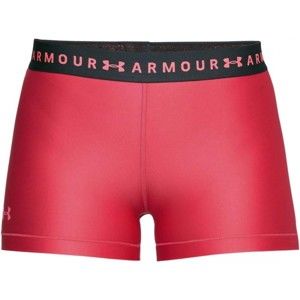 Under Armour HG ARMOUR SHORTY piros XL - Női kompressziós rövidnadrág