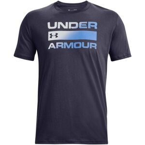 Under Armour UA TEAM ISSUE WORDMARK SS Férfi póló, sötétkék, veľkosť XL