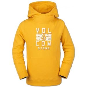 Volcom HOTLAPPER FLEECE sárga M - Gyerek pulóver