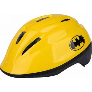Warner Bros BATMAN BIKE HELMET Kerékpáros sisak gyerekeknek, sárga, méret (52 - 56)
