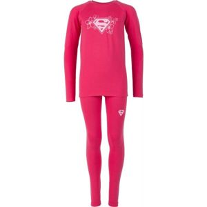 Warner Bros KIDS THERMO SET rózsaszín 128-134 - Gyerek termo aláöltözet