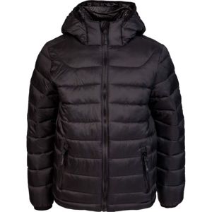 Willard LESS Gyerek steppelt kabát, fekete, méret 158