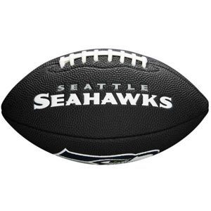 Wilson MINI NFL TEAM SOFT TOUCH FB BL SE Mini labda amerikai futballhoz, fekete, méret os
