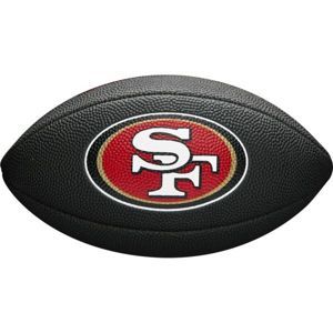 Wilson MINI NFL TEAM SOFT TOUCH FB BL SF Mini labda amerikai futballhoz, fekete, méret os