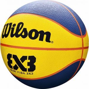 Wilson FIBA 3X3 MINI RUBBER BSKT Mini kosárlabda, sárga, méret